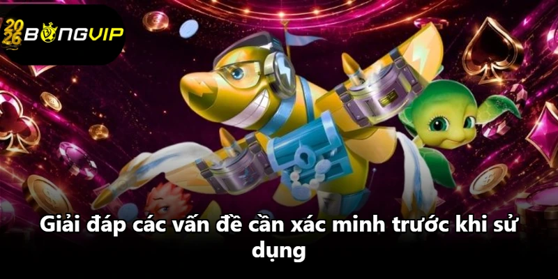 Giải đáp các vấn đề cần xác minh trước khi sử dụng