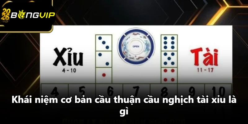 Khái niệm cơ bản cầu thuận cầu nghịch tài xỉu là gì