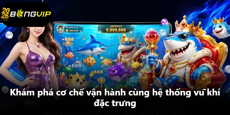 Khám phá cơ chế vận hành cùng hệ thống vũ khí đặc trưng