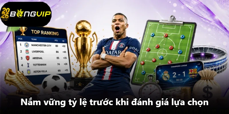 Nắm vững tỷ lệ trước khi đánh giá lựa chọn Nắm vững tỷ lệ trước khi đánh giá lựa chọn